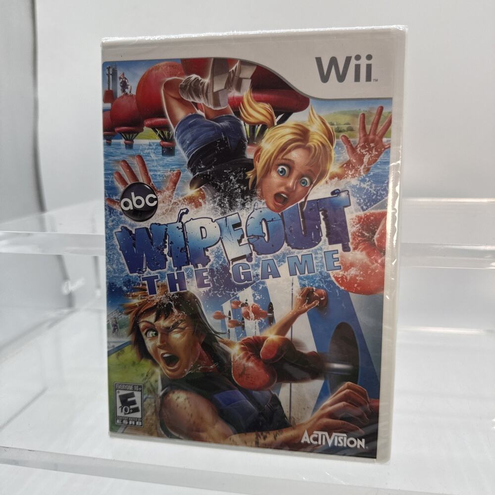 ABC Wipeout: The Game Nintendo Wii 2010 Activision Everyone 10+ Compete USA